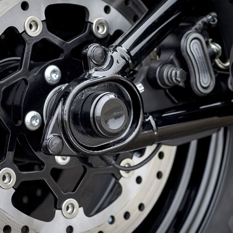 リアホイール アクスル カバー スムース