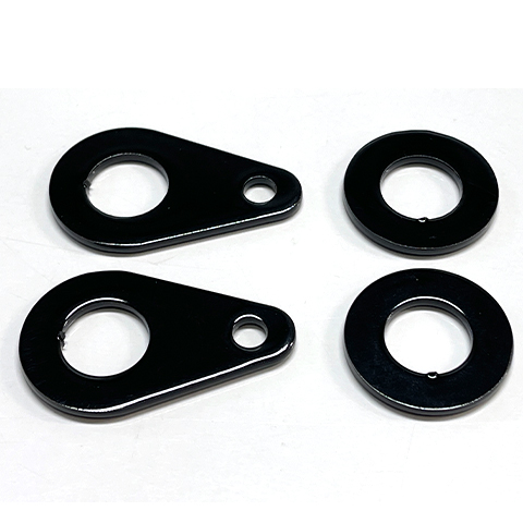 【12月限定セール】 ケラーマン用 リアウインカー テールライトブラケット パウダーコート(艶黒) リアサスペンション共締めタイプ