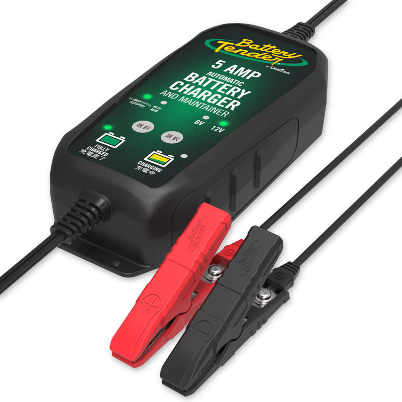 【日本仕様】 バッテリーチャージャー パワーテンダー 5Amp