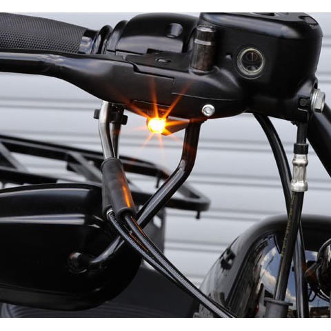 車検対応 ウインカーランプNano & ミラーボルトマウントステーセット