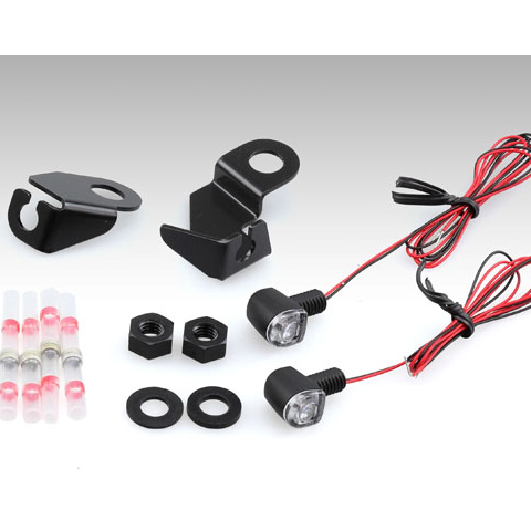 車検対応 ウインカーランプNano & ミラーボルトマウントステーセット