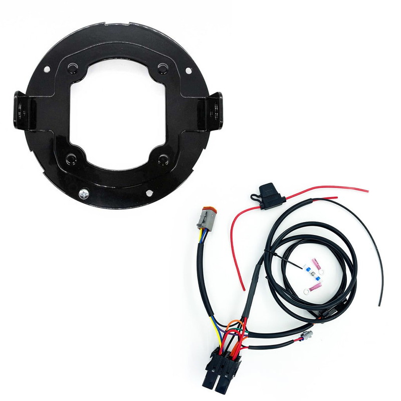 バハデザイン LP6 プロ ヘッドライトキット用 ブラケット＆ハーネス