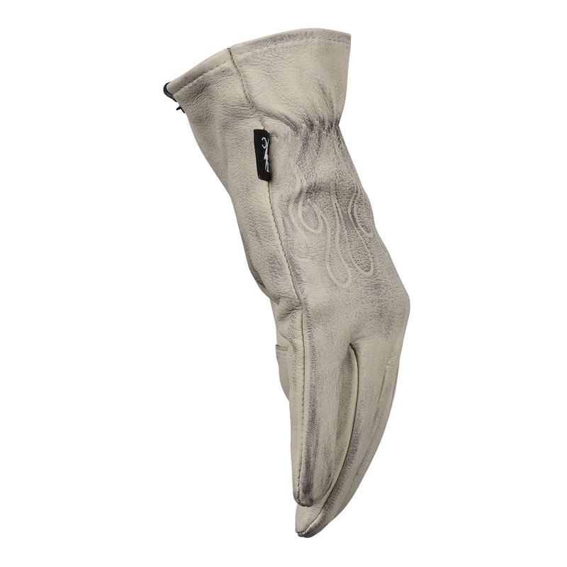 ローパー レザーグローブ ボーンホワイト