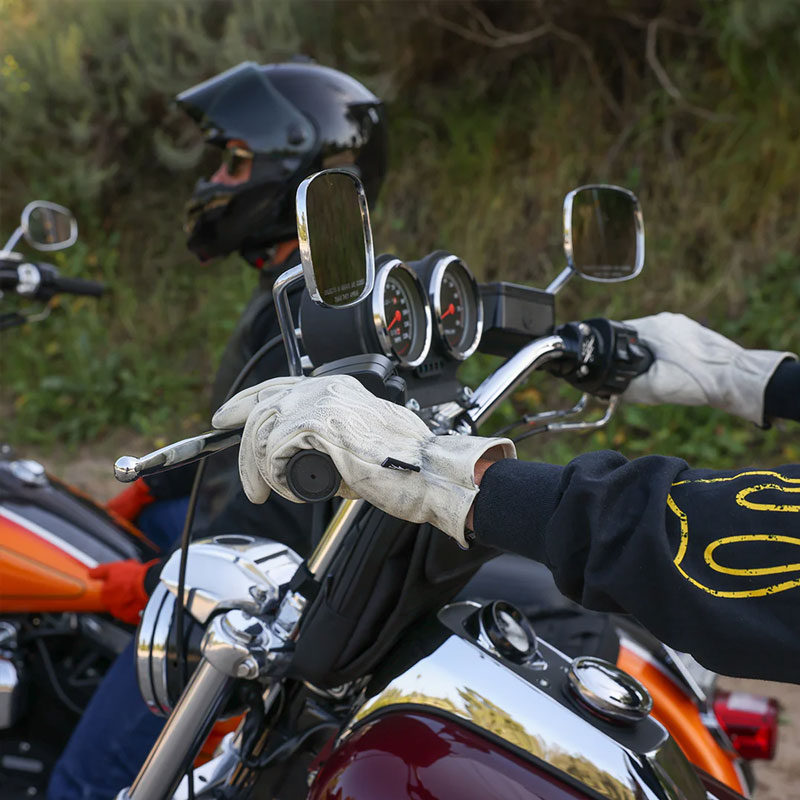 ローパー レザーグローブ ボーンホワイト