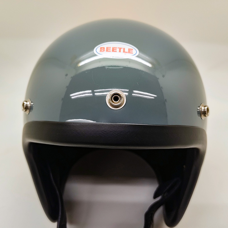 限定生産オリジナルカラー BEETLE L.A.C ジェットヘルメット スレートグレー （シングルストラップ）