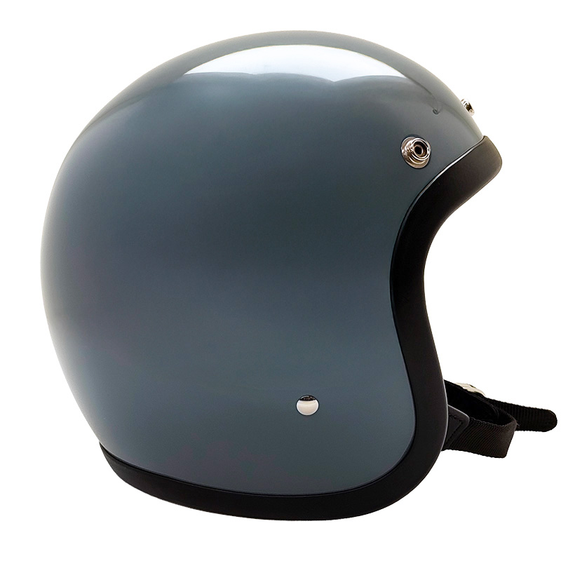 限定生産オリジナルカラー BEETLE L.A.C ジェットヘルメット スレートグレー （シングルストラップ）