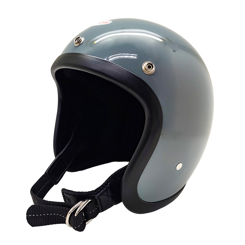 限定生産オリジナルカラー BEETLE L.A.C ジェットヘルメット スレートグレー （シングルストラップ）