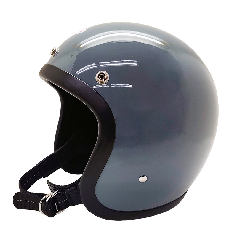 限定生産オリジナルカラー BEETLE L.A.C ジェットヘルメット スレートグレー （シングルストラップ）