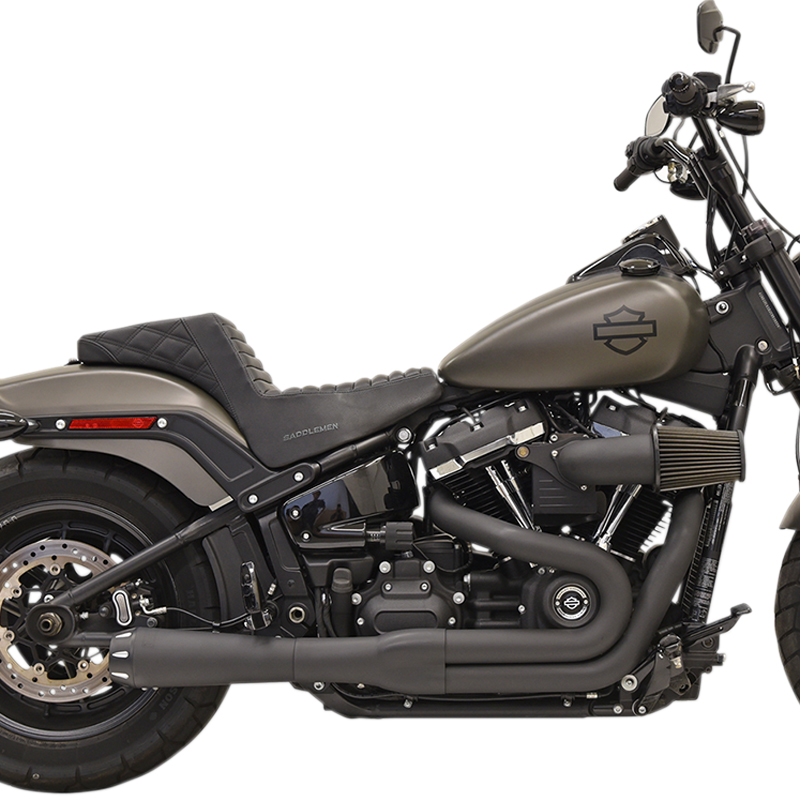 【クリスマスセール】ロードレイジ 2in1 フルエキゾーストマフラー ブラック