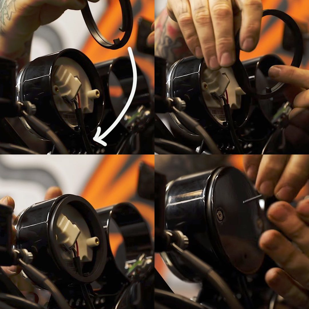 スピード/タコメータークッション