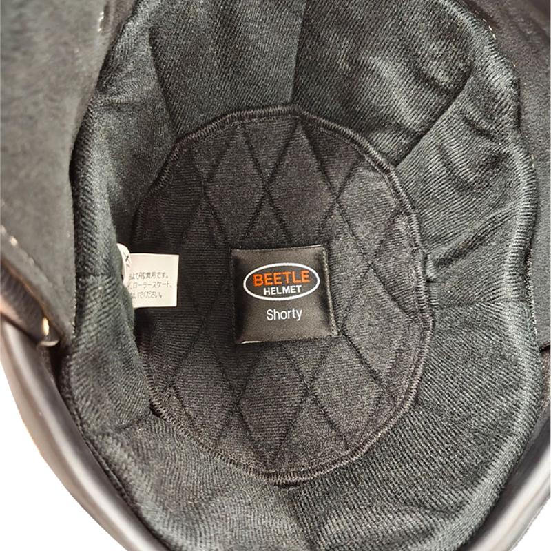 ショーティー4 ハーフキャップヘルメット マットブラック/ブラックチンカップ