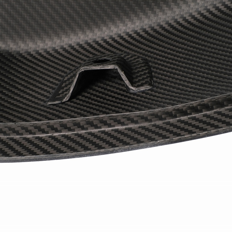 ドライカーボン・サドルバッグカバー 綾織カーボン