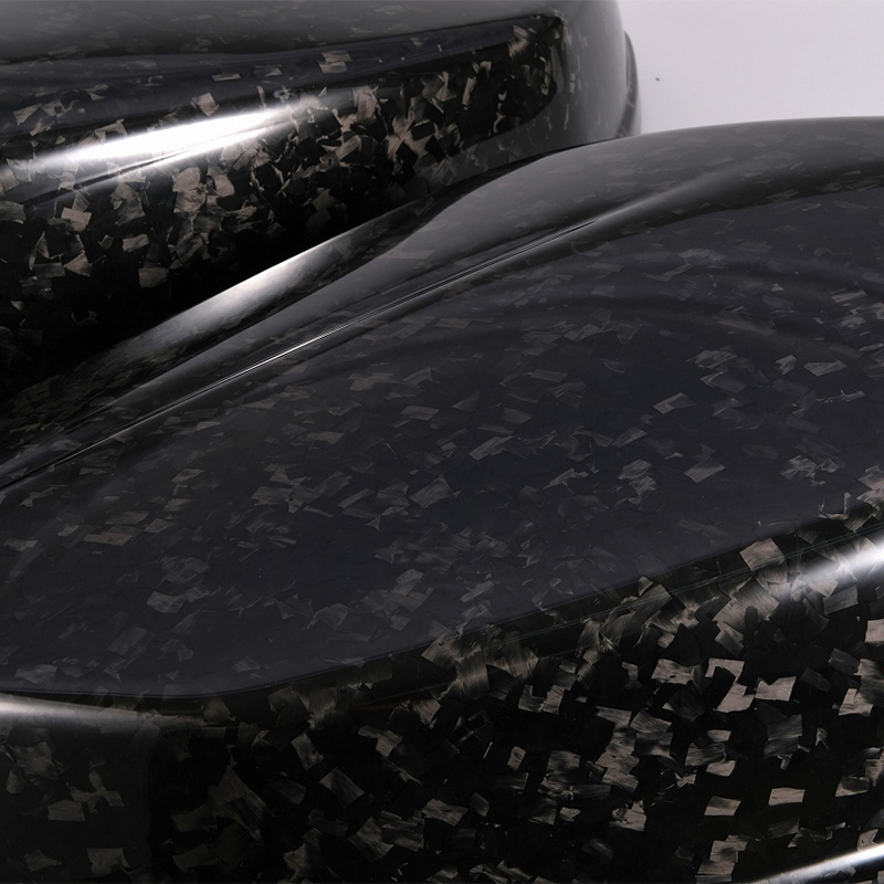 ドライカーボン・サドルバッグカバー フォージドカーボン