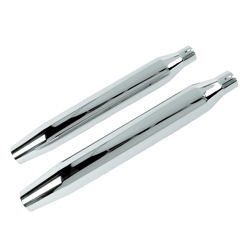 3インチ HP-PLUS スリップオンマフラー テーパード クローム