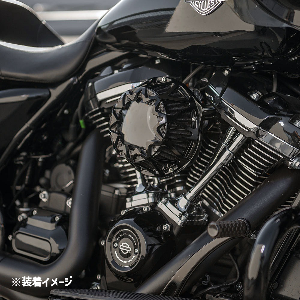 【12月限定セール】 クロスファイア エアクリーナー オールブラック