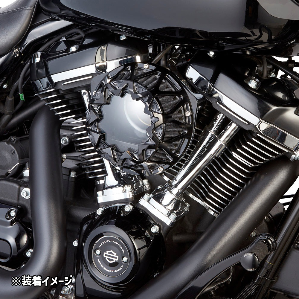 【12月限定セール】 クロスファイア エアクリーナー オールブラック