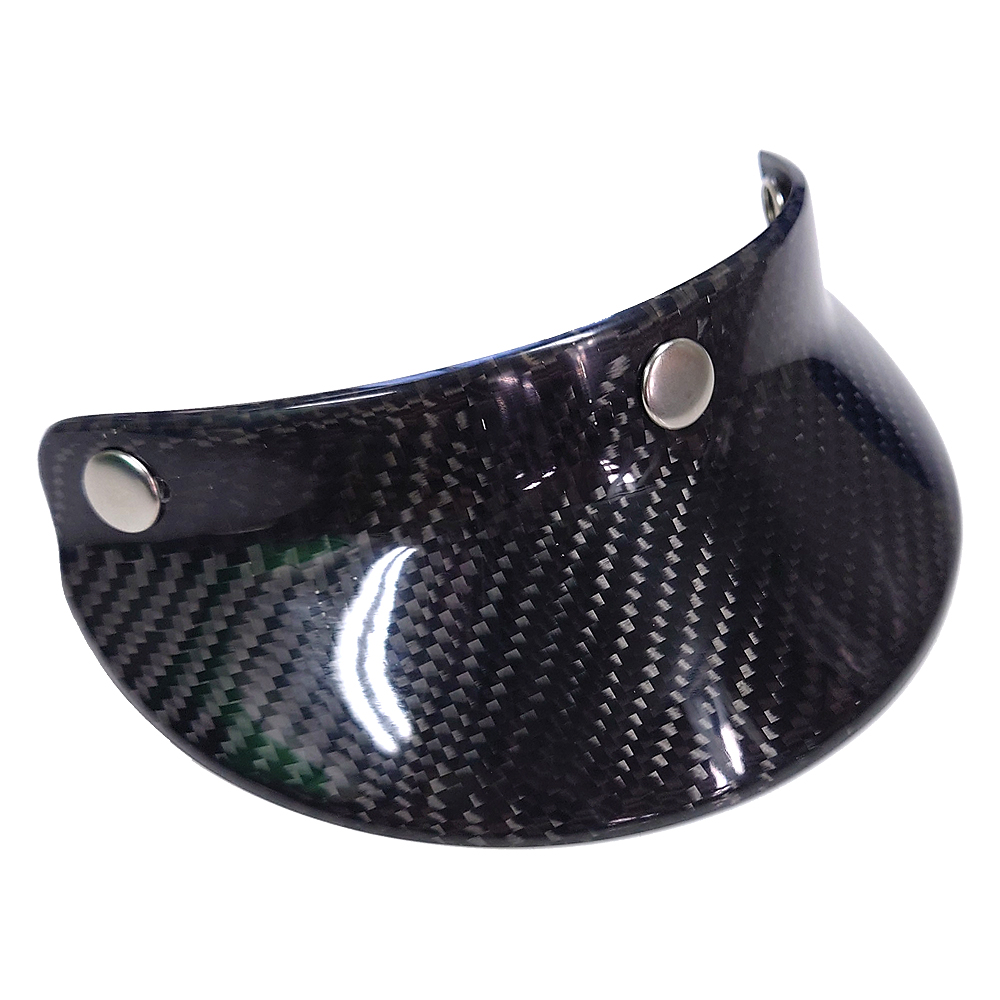 カーボン 3スナップバイザー 3K綾織カーボン製