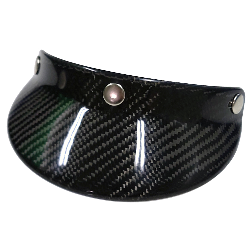 カーボン 3スナップバイザー 3K綾織カーボン製