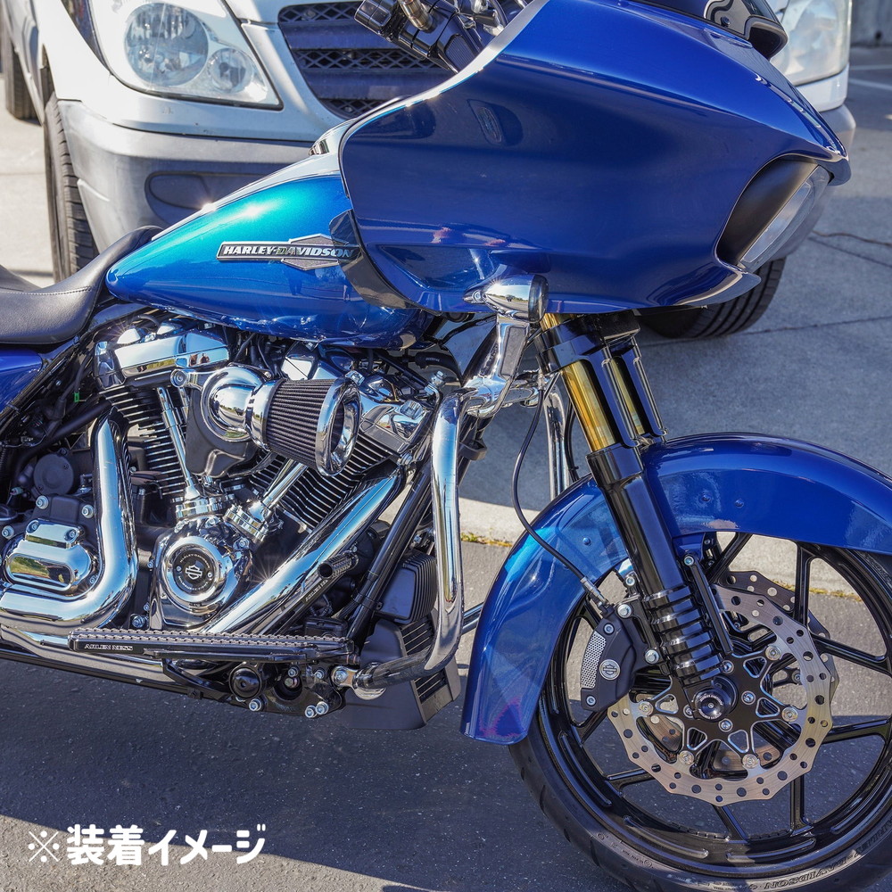 【クリスマスセール】ヴェロシティ90° エアクリーナーキット クローム