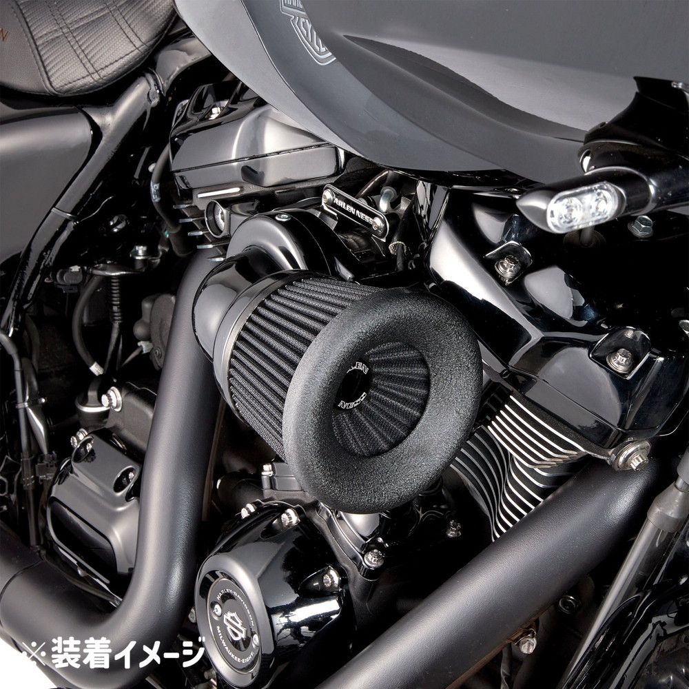 ヴェロシティ90° エアクリーナーキット ブラック