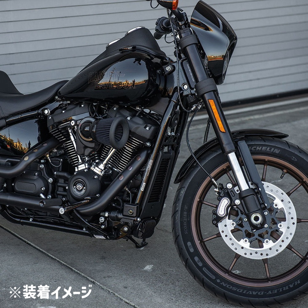 ヴェロシティ90° エアクリーナーキット ブラック