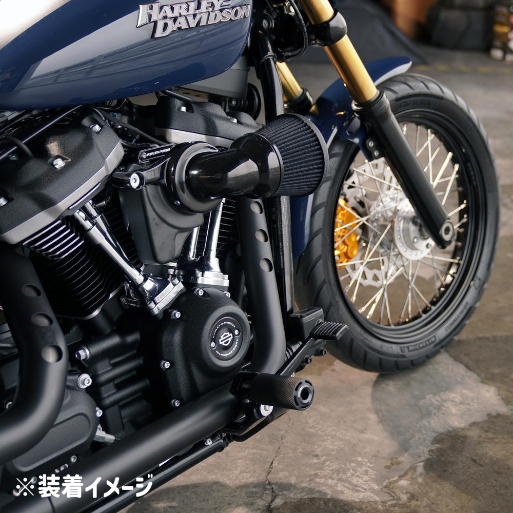 ヴェロシティ90° エアクリーナーキット ブラック