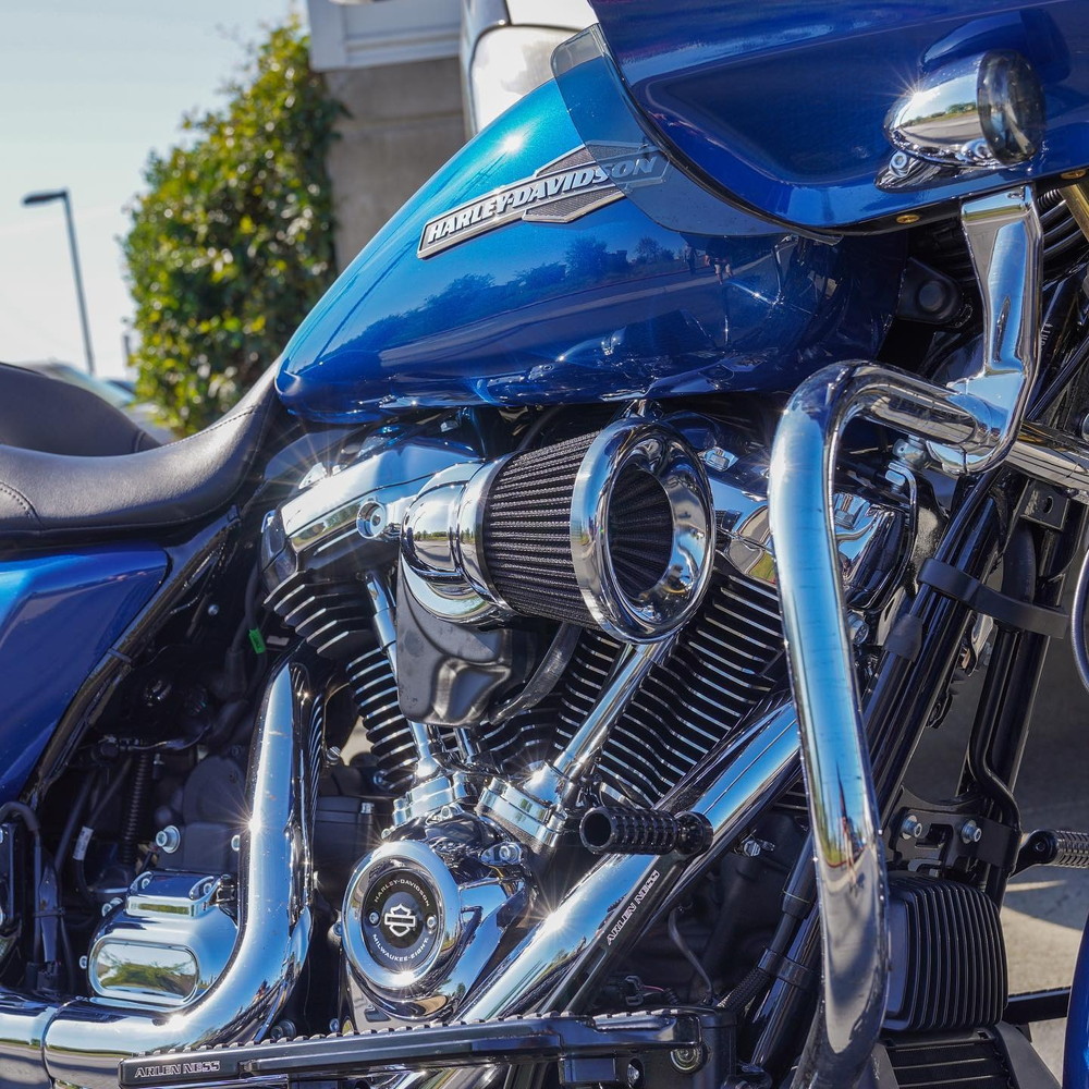 【クリスマスセール】ヴェロシティ90° エアクリーナーキット クローム