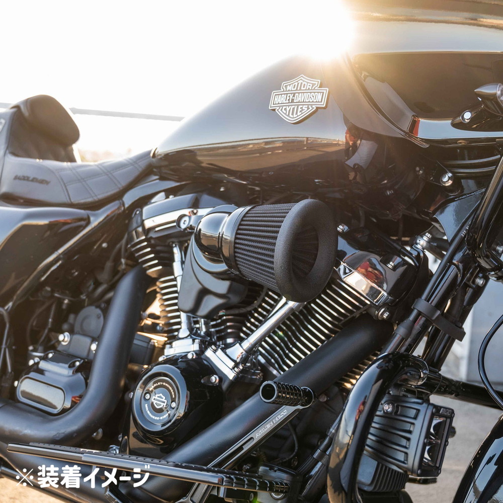 【クリスマスセール】ヴェロシティ90° エアクリーナーキット ブラック