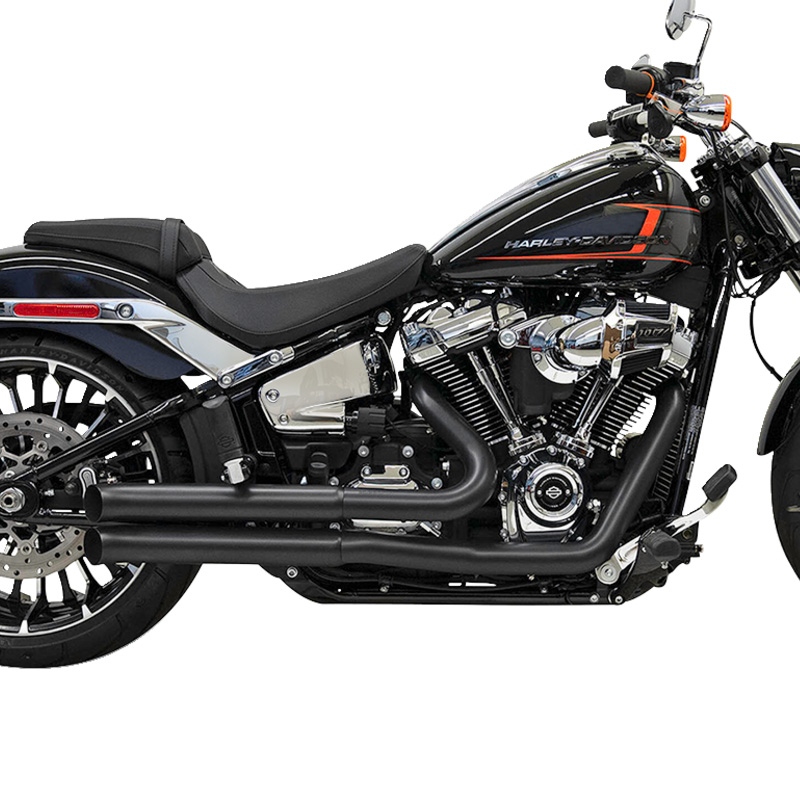 【クリスマスセール】プロストリート ターンアウト 2in2 フルエキゾースト マフラー ブラック