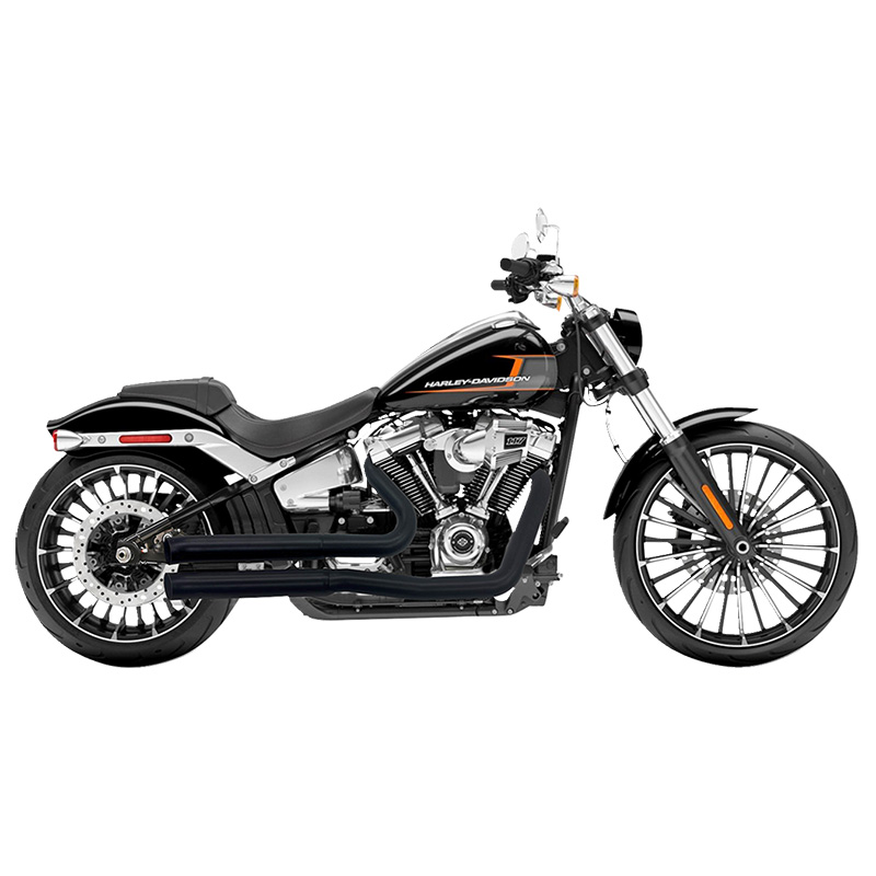 【クリスマスセール】プロストリート ターンアウト 2in2 フルエキゾースト マフラー ブラック