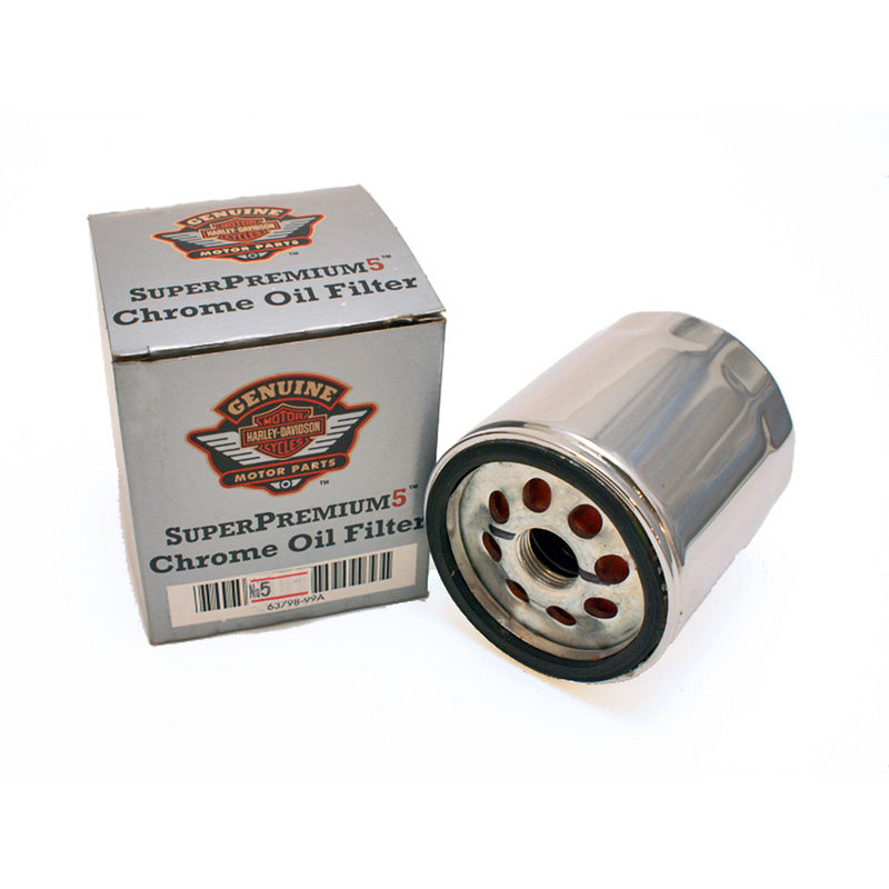 スーパープレミアム５オイルフィルター クローム