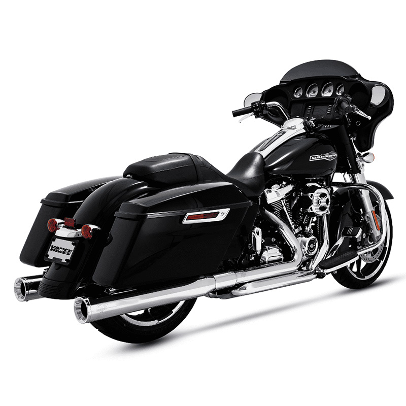 【PCX高性能触媒搭載】ドレッサーデュアル ヘッドパイプ クローム