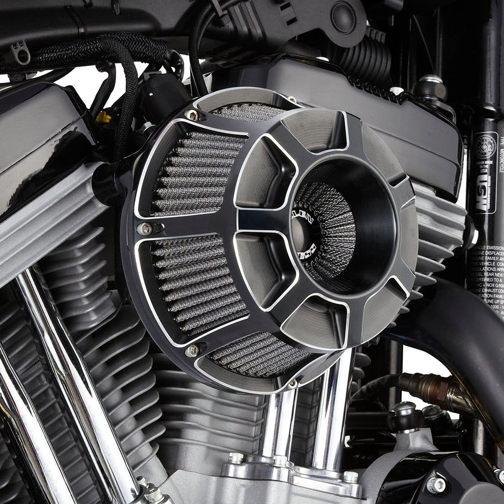 べベル インバーテッドシリーズ エアクリーナーキット ブラック