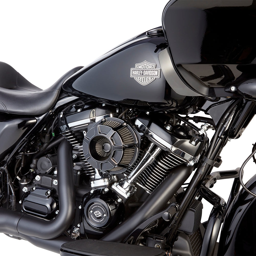 ベベル インバーテッド エアクリーナーキット ブラック