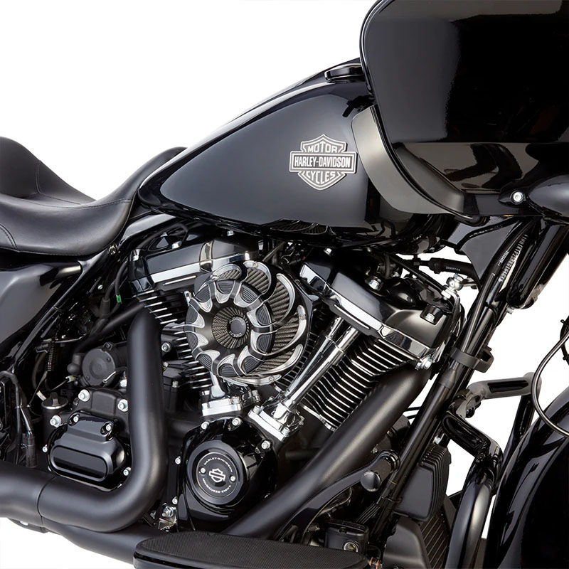 【クリスマスセール】ドリフト インバーテッド エアクリーナー ブラック