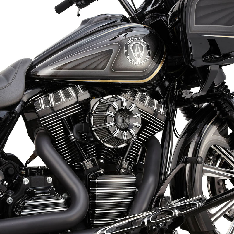 【クリスマスセール】10ゲージ インバーテッド エアクリーナー ブラック