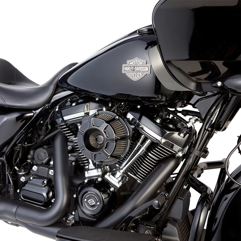 【クリスマスセール】ベベル インバーテッド エアクリーナー ブラック