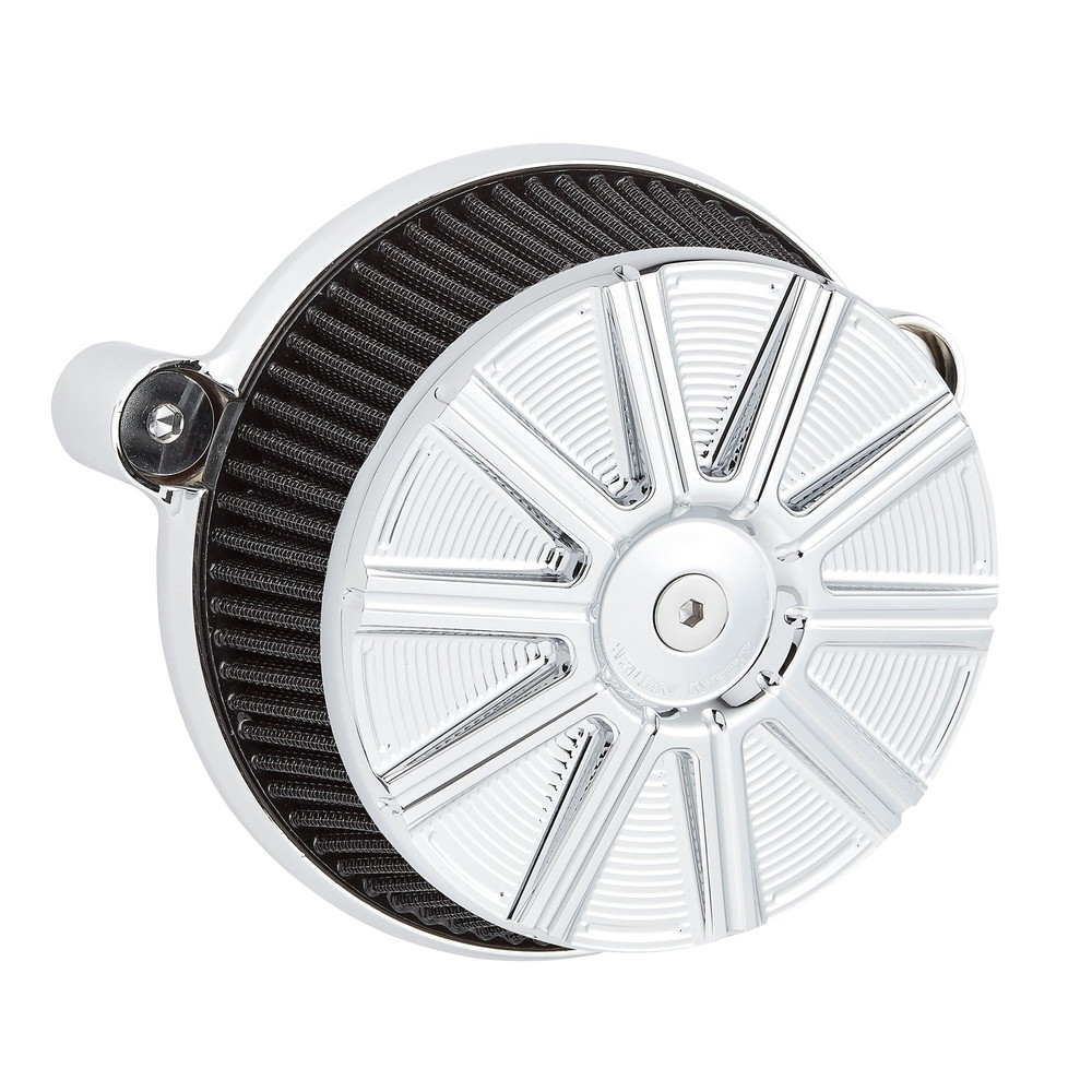 10ゲージ ビッグサッカー ステージ1 エアクリーナーキット クローム