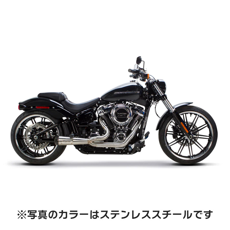 コンプS 2in1 フルエキゾーストマフラー セラミック ブラック