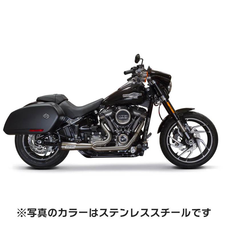 コンプS 2in1 フルエキゾーストマフラー セラミック ブラック