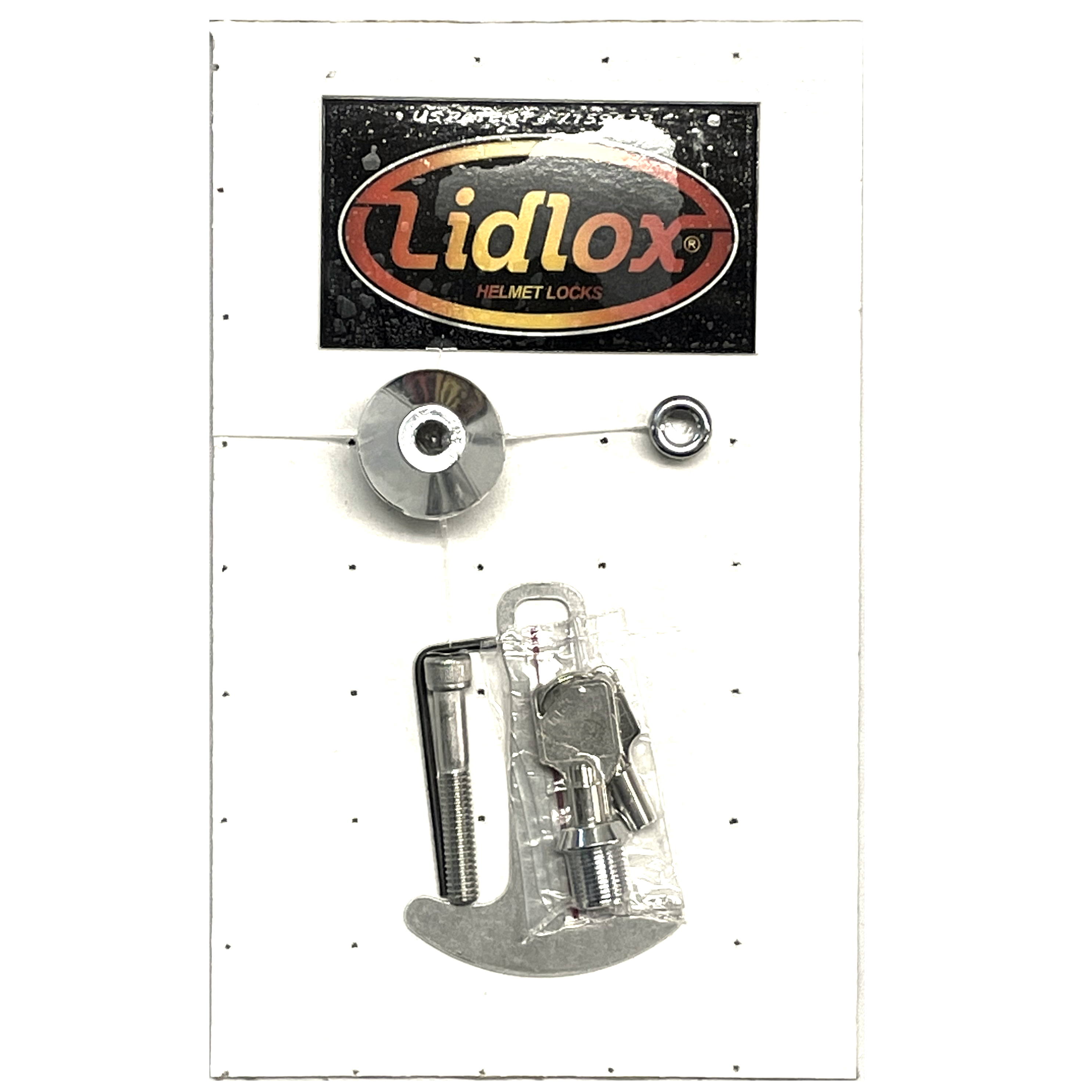 スマートヘルメットロック クローム