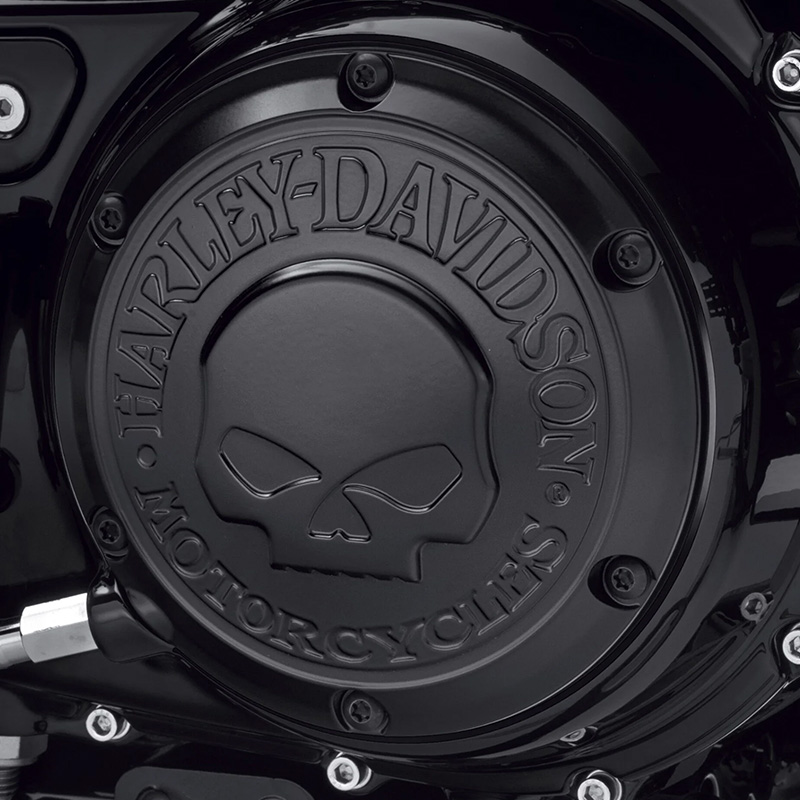 ウィリーG スカル ダービーカバー ブラック