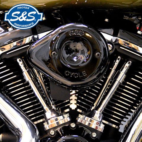 【クリスマスセール】ステルス エアクリーナーキット ミニティアドロップカバー付き ブラック