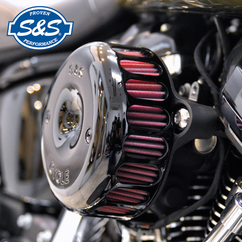 【クリスマスセール】ステルス エアクリーナーキット ミニティアドロップカバー付き ブラック