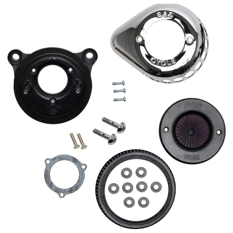 【クリスマスセール】エアスティンガー ステルスキット ティアドロップカバー付 クローム