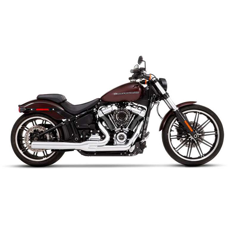 2 in 1 フルエキゾースト クローム/クロームエンド