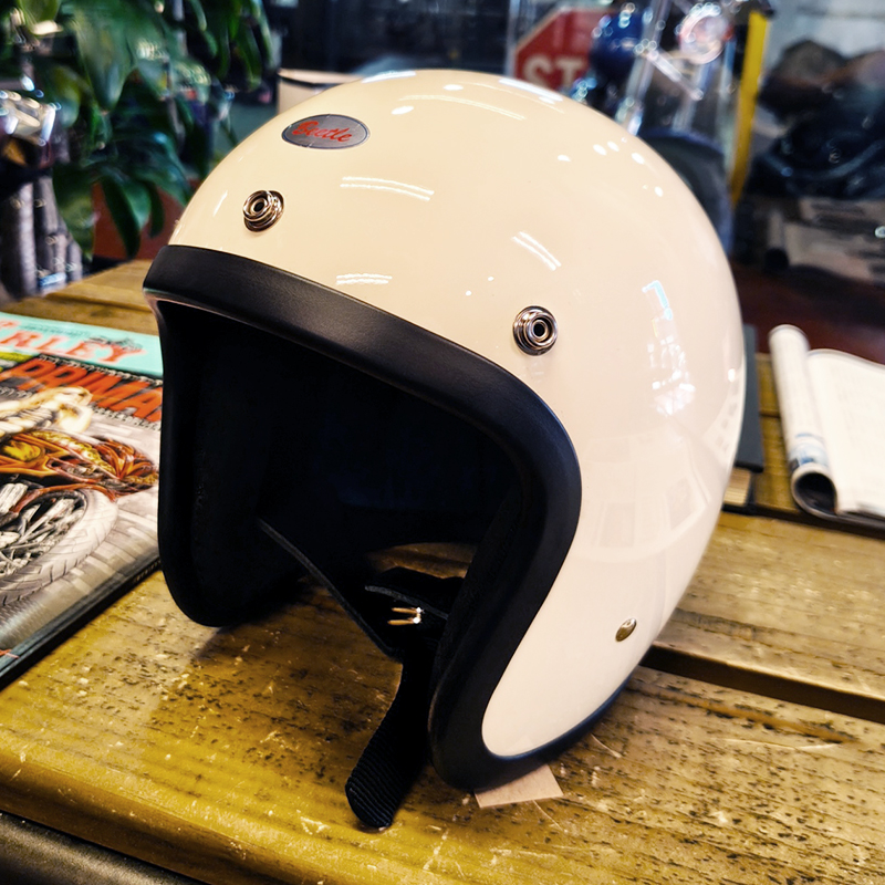 BEETLE L.A.C-2 ジェットヘルメット アイボリー