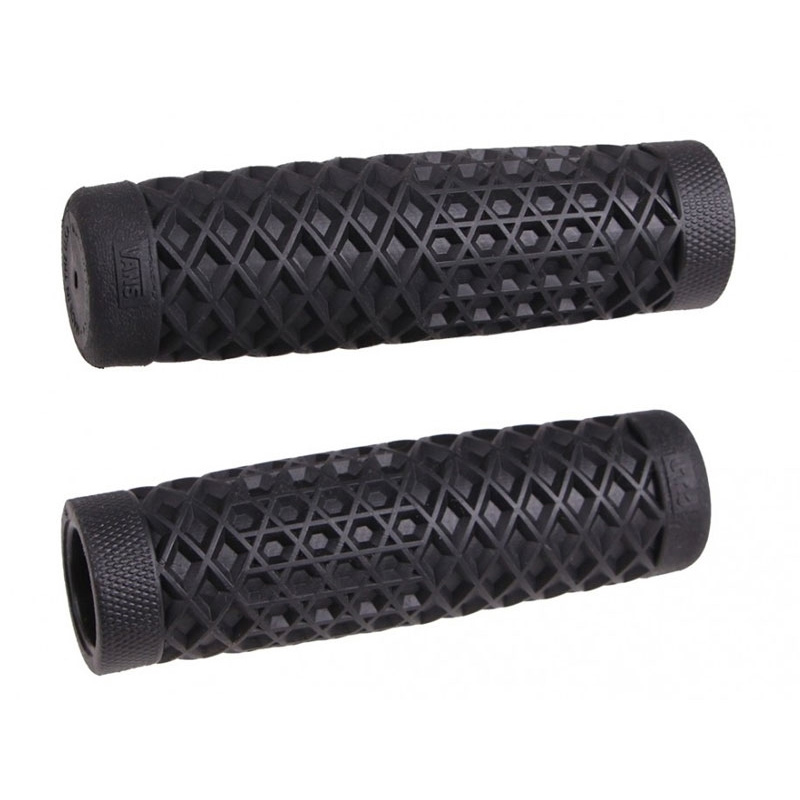 ヴァンズ×カルト ワッフルハンドルバー グリップセット ブラック 1インチハンドル用 ODI