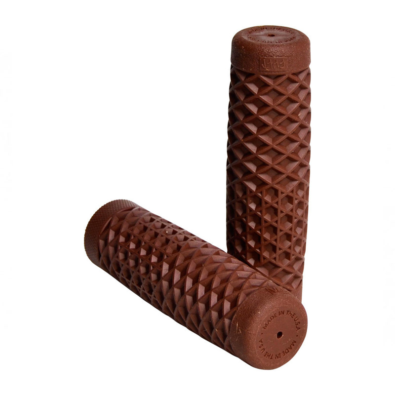 ヴァンズ×カルト ワッフルハンドルバー グリップセット ブラウン 1インチハンドル用 ODI