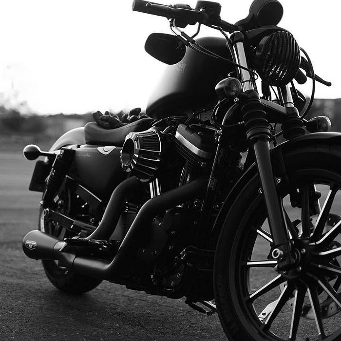 【クリスマスセール】ディープカット インバーテッドシリーズ エアクリーナーキット ブラック コントラストカット